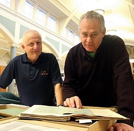 (l to r) Project Directors Ian Walkden and Andy Wade